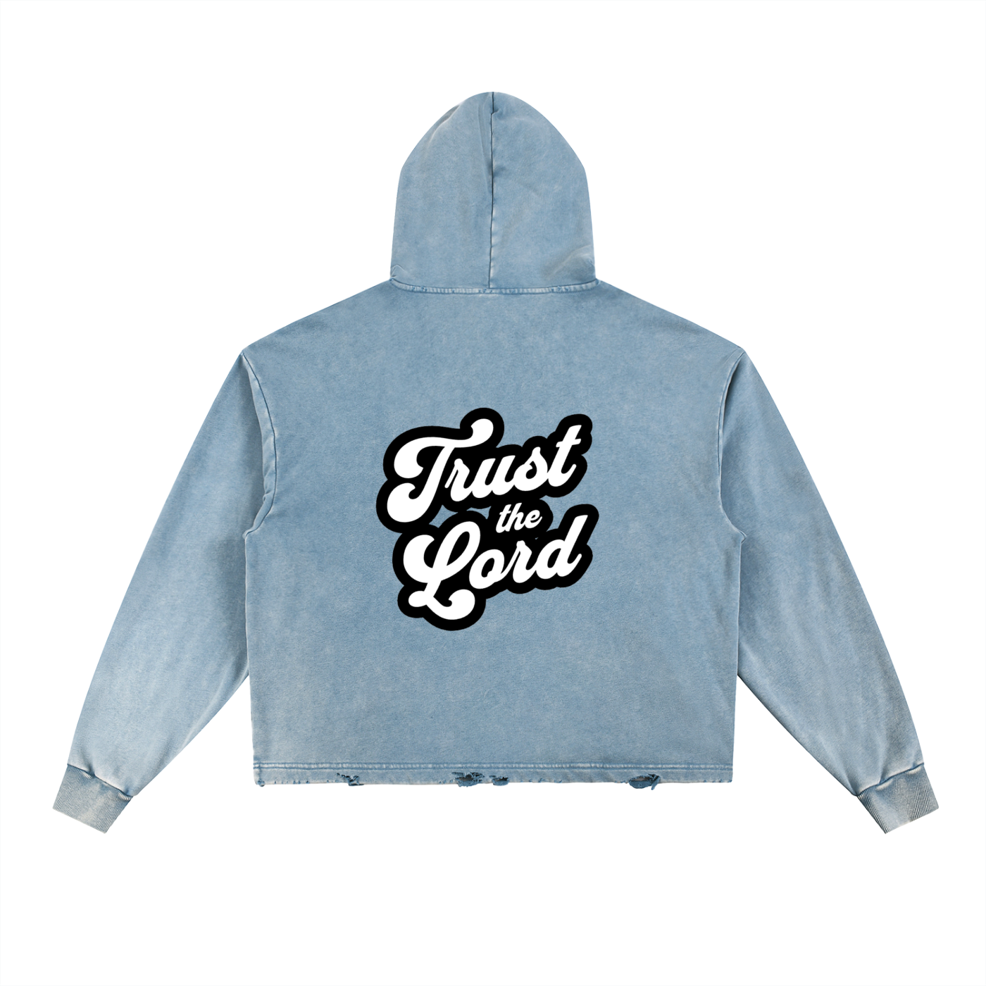"Trust the Lord" Vintage Washed Hoodie