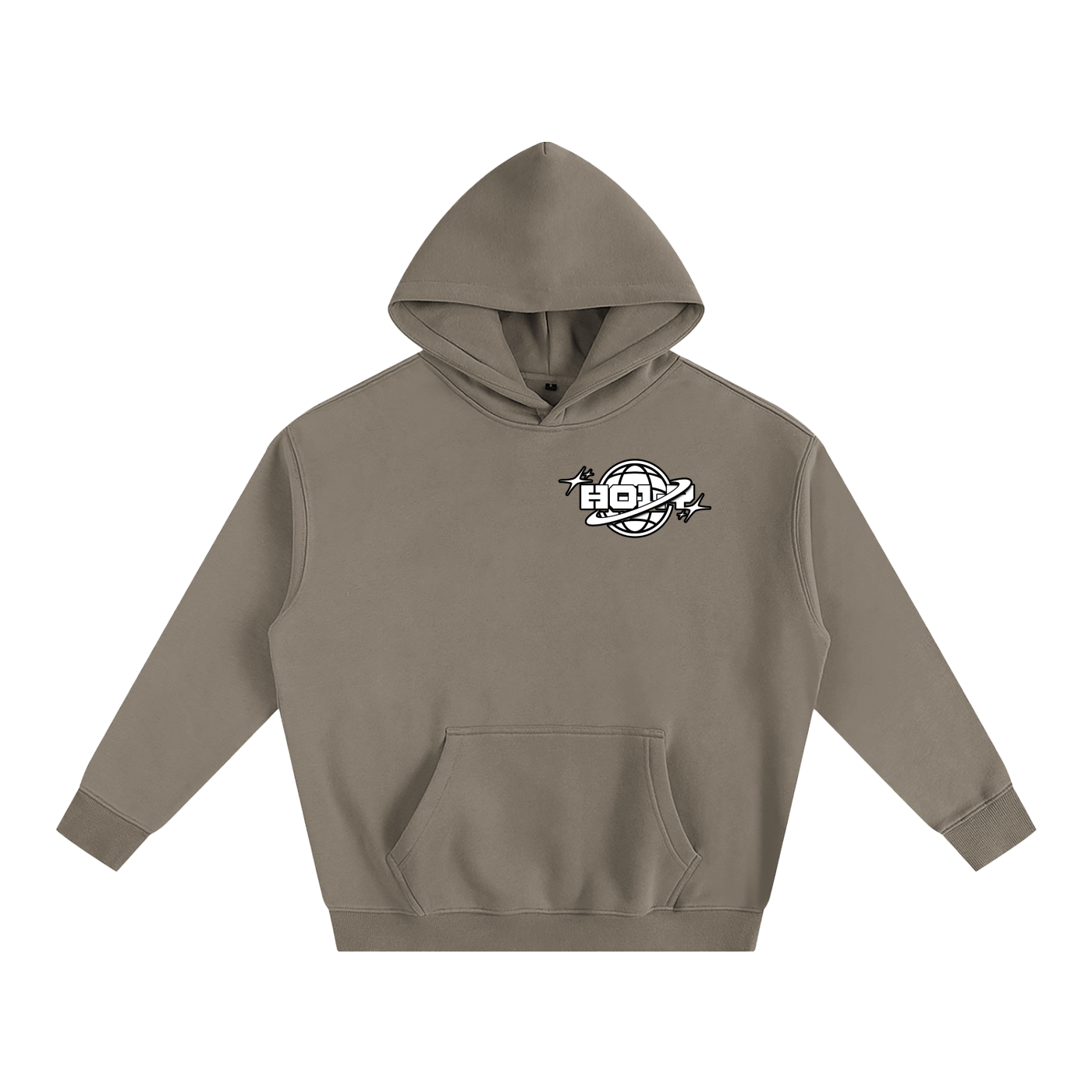 Holy World Emblem Oversized Hoodie
