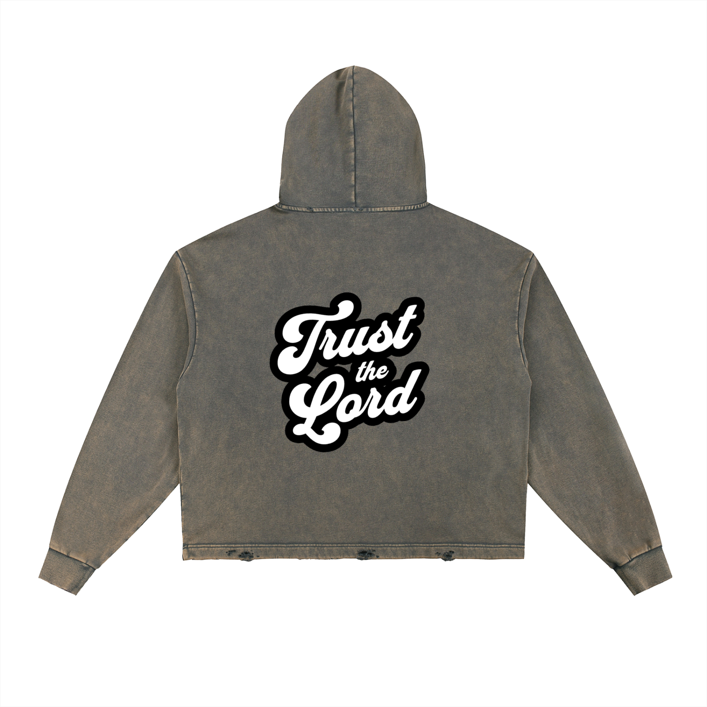 "Trust the Lord" Vintage Washed Hoodie