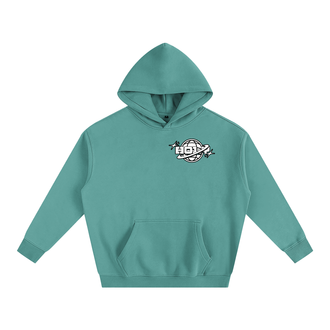 Holy World Emblem Oversized Hoodie