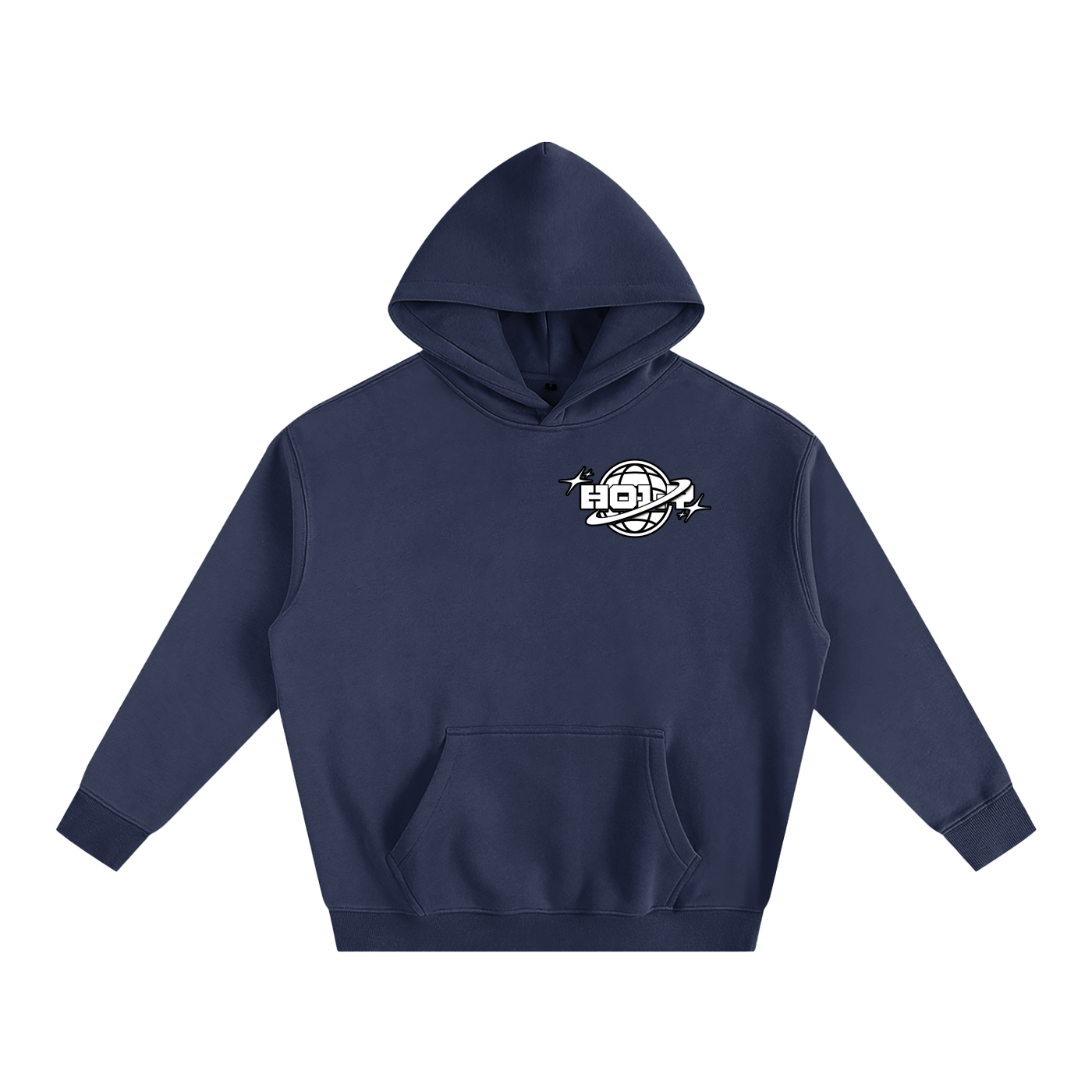Holy World Emblem Oversized Hoodie