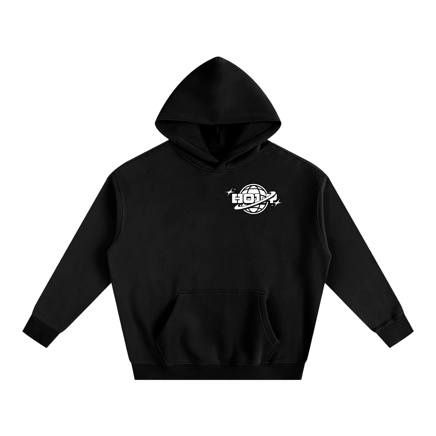 Holy World Emblem Oversized Hoodie