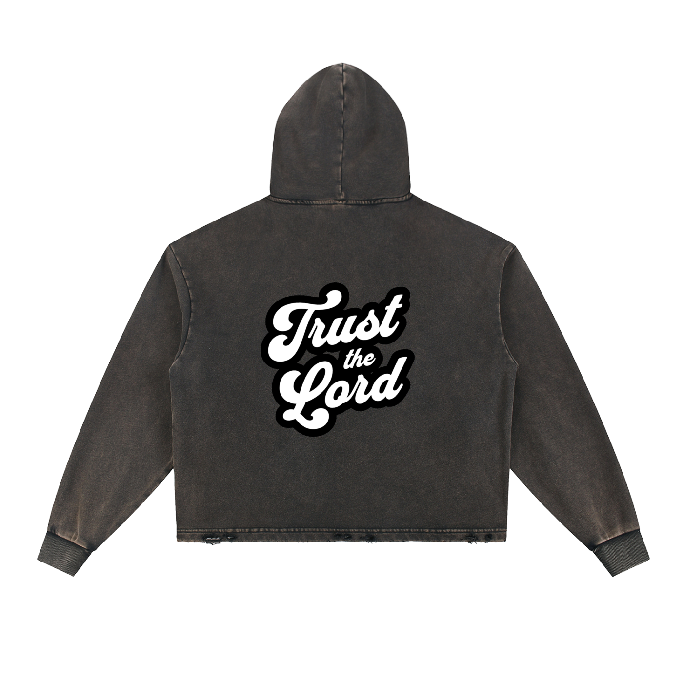 "Trust the Lord" Vintage Washed Hoodie