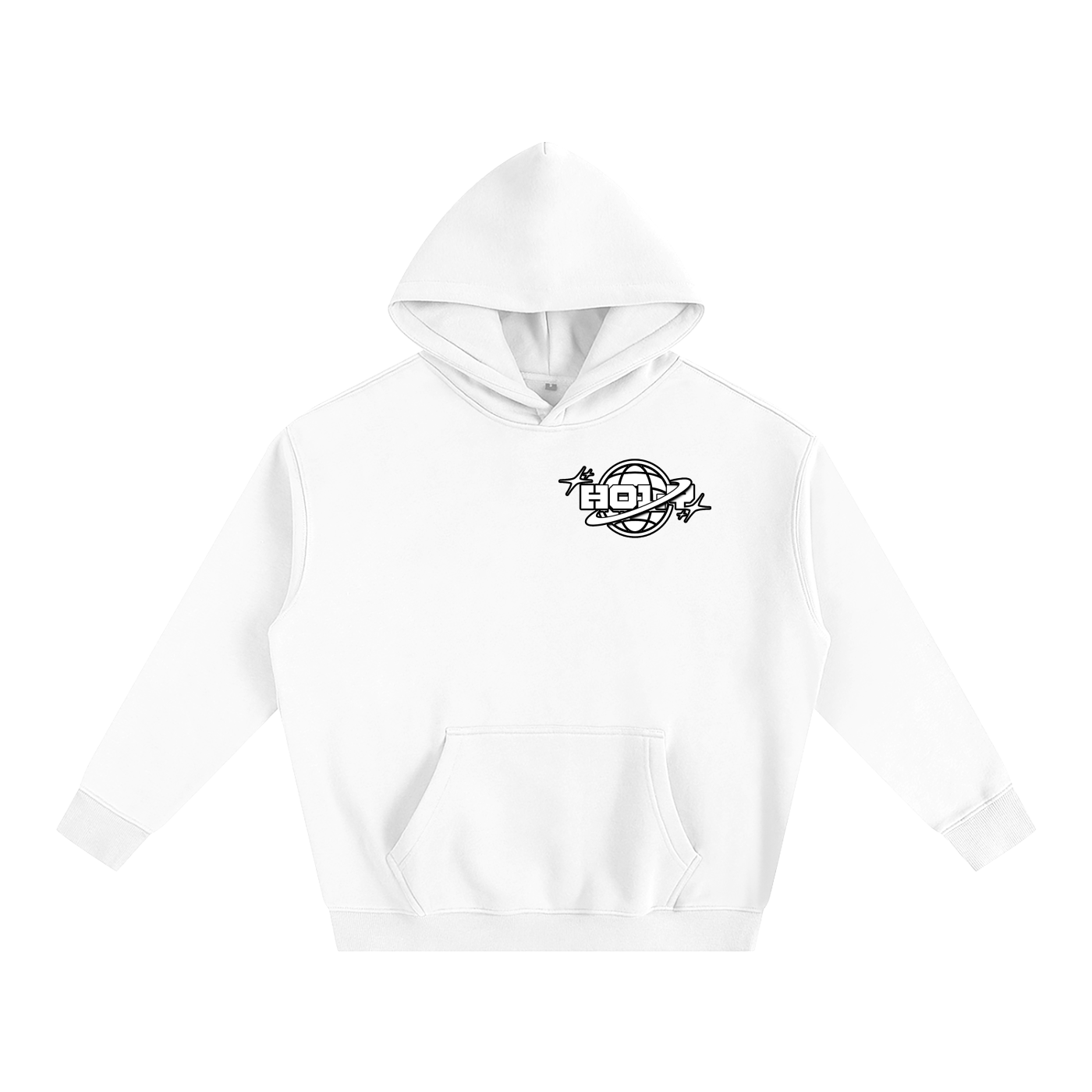 Holy World Emblem Oversized Hoodie
