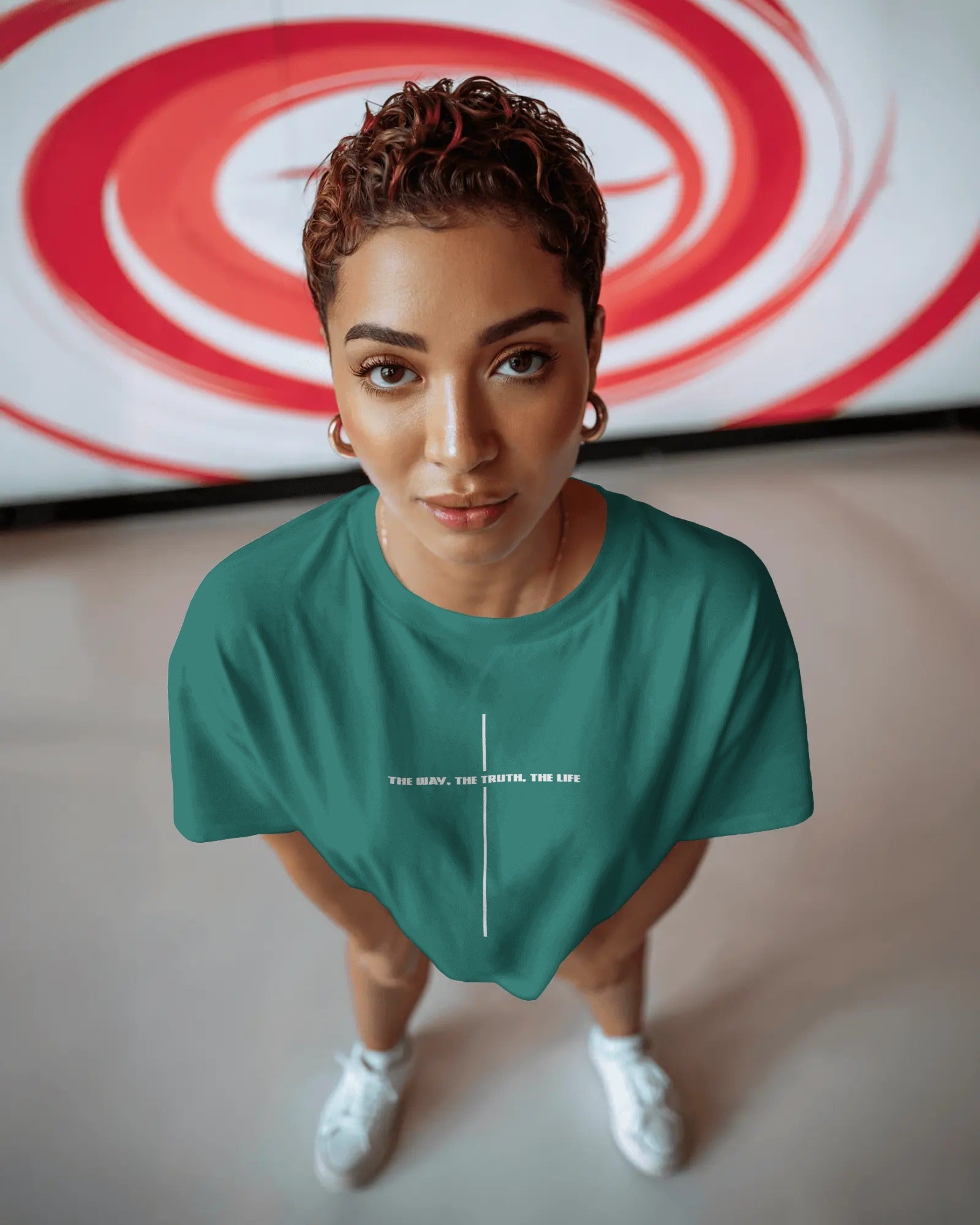 "Way, Truth, Life" Oversized Shirt